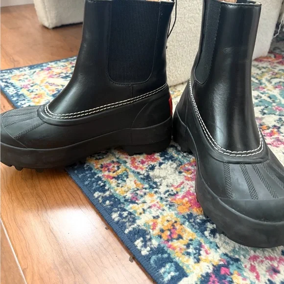 Proenza Schouler x Sorel Black Chelsea Rain Boot - Picture 4 of 5